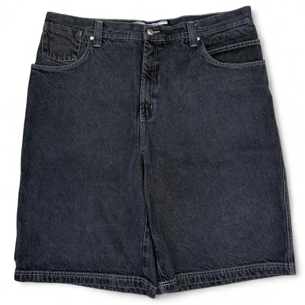 Vintage Anchor Blue Baggy Carpenter Jean Shorts Men's 42 Grunge Skater Jorts Y2K